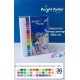 Acrylic markers,36 colors, quick-drying, with a rubber grip, suitable for all surfaces.